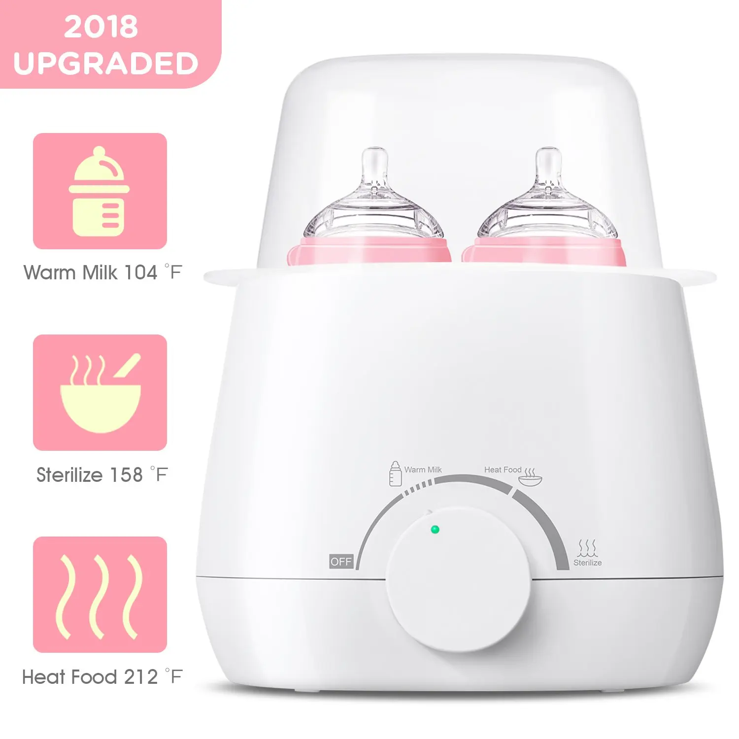 portable baby bottle warmer battery operated