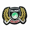 Custom made product Fashion design Polyester sew on iron on embroidery patch