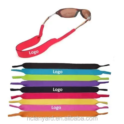 
high quality custom design neoprene sunglass lanyard 