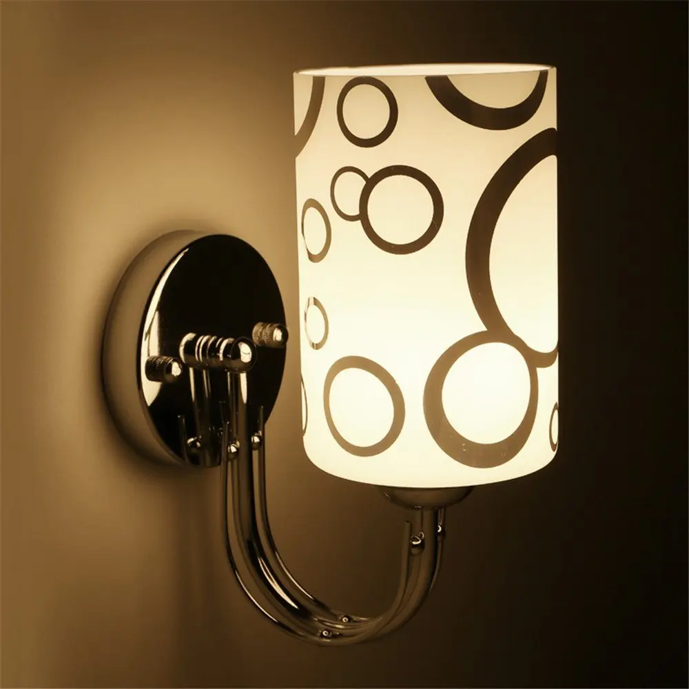 Wall lamp creative wall lamp led hotel wall lamp room wall lamp simple modern bedside single head wall lamp bedside bedroom wall lamp/10x24cm
