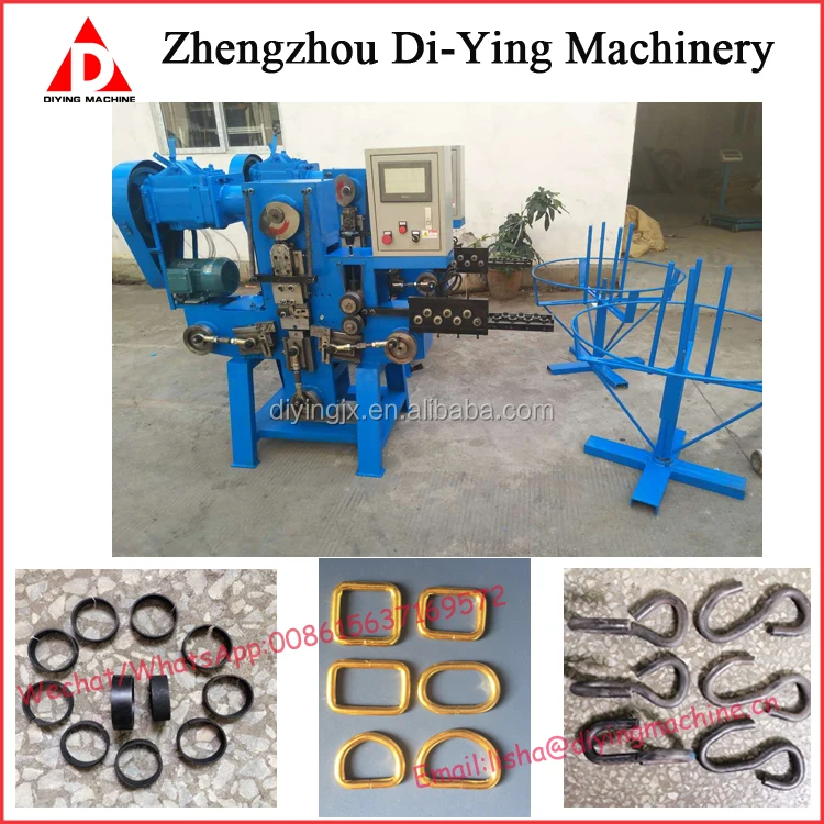 Automatic Wire Forming Machine/ Strapping Buckle Making Machine / Hook Loop Buckle Maker Machine