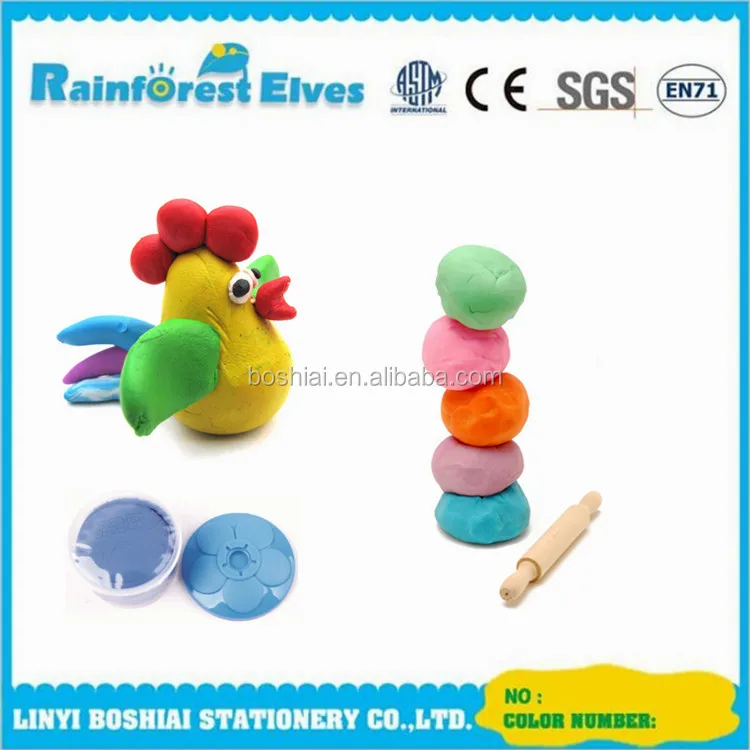 how to prepare clay toys