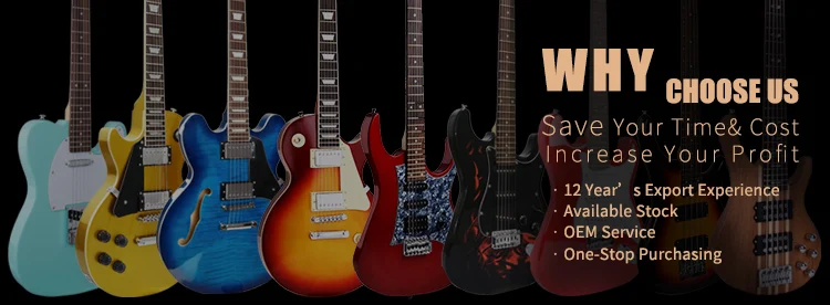 Electric guitar banner