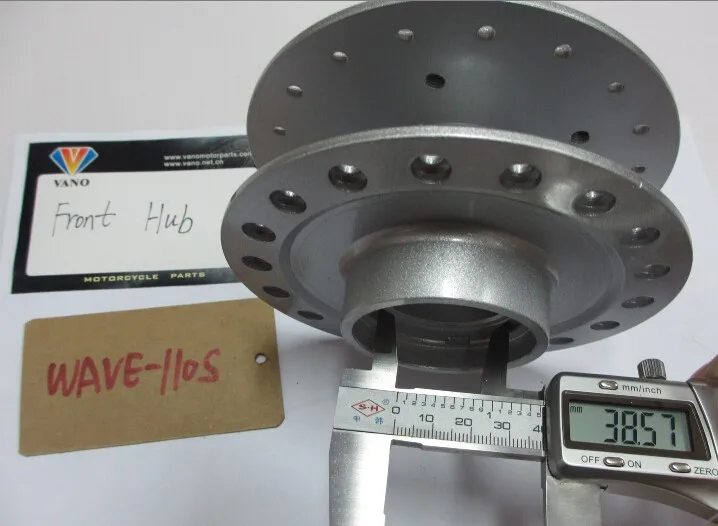 Top quality aluminum alloy wave110 motorcycle front hub