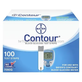 6 month test blood glucose Test Bayer Count Glucose Strips  Contour 100  Blood Buy