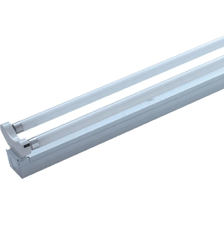 OEM factory  T8 2*28w airplane 4ft LED fluorescent tube fixture