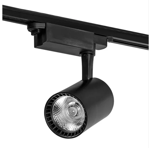 220v/110v aluminum Ceiling Rail Track lighting Spot Rail 30W Led Track light replace Halogen Lamp