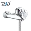 Design Water Tap bath Faucet Mixer , Zinc Alloy Handle Wall mounted bathtub faucet for bath