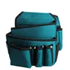 Custom hardware repair tools blue leather tool bag