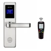 High quality intelligent LCD screen panel rf key smart card door lock system hotel card lock management software