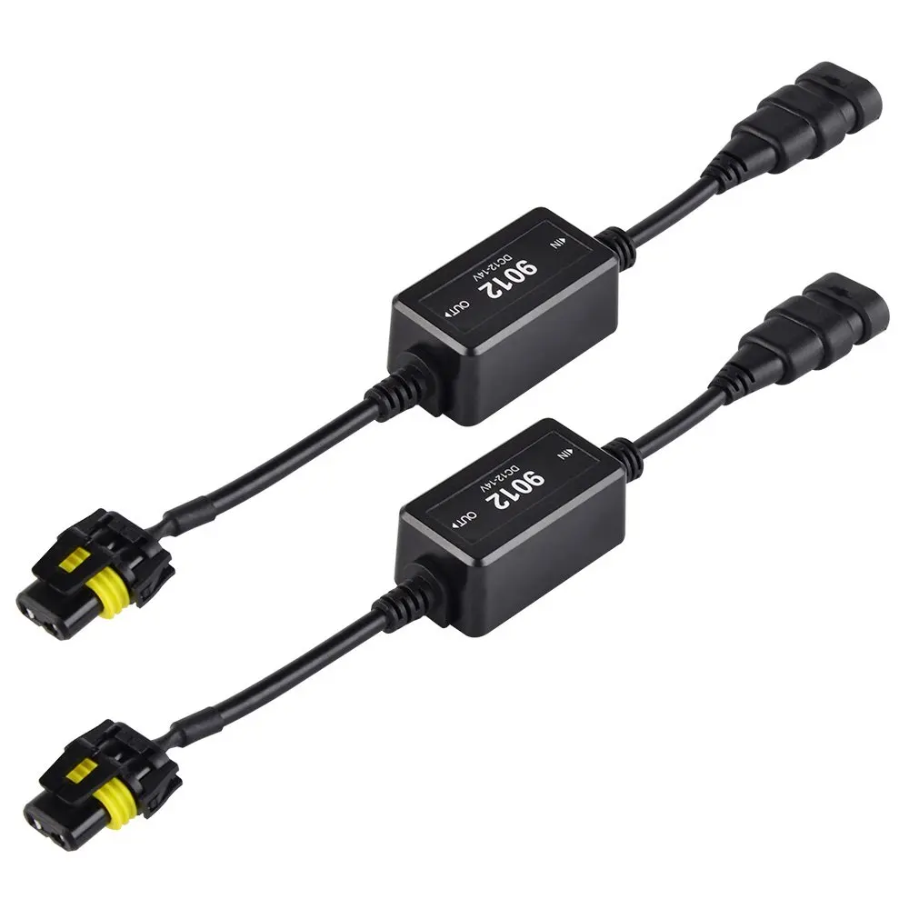 Oda 2 Pcs LED Load Resistor 3157 Car LED Decoder Warning Error Canceller Auto Canbus Error-Free Adapter