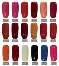 9pcs Hot sales Free shipping soak off led uv nail gel polish 5ml