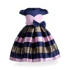 High quality wholesale custom flower girl princess summer party long fashion dresses children with premium quality