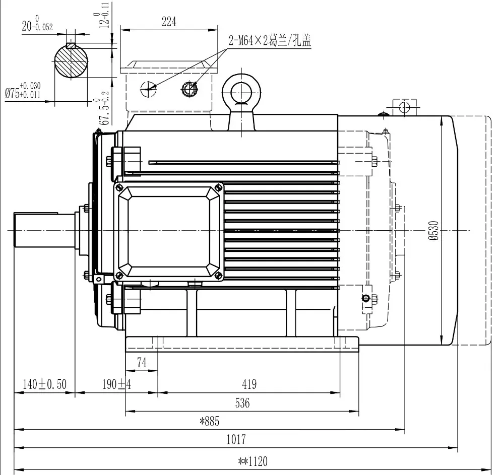 Siemens Three Phase Ac Motor 90kw 90 Kw Mounting With Separately Driven