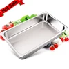 1/1 Stainless Steel Solid Cooking Pan for Steam Oven