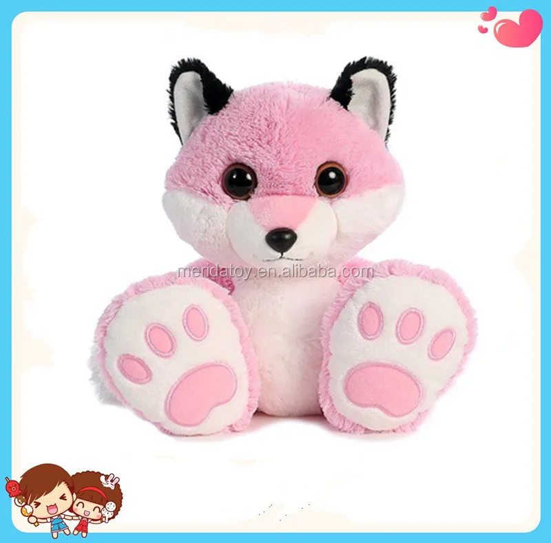 pink fox stuffed animal