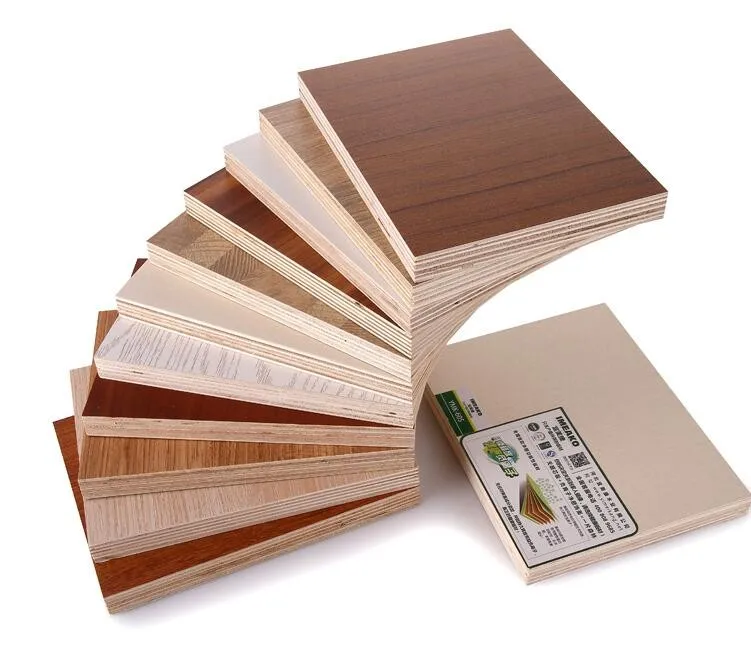 18mm hardwood core melamine block board