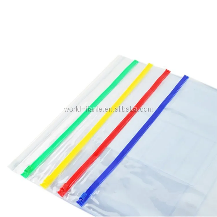 Waterproof Transparent Pvc Document Envelope With Zipper Slider Closure Buy Pvc Envelope,Pvc