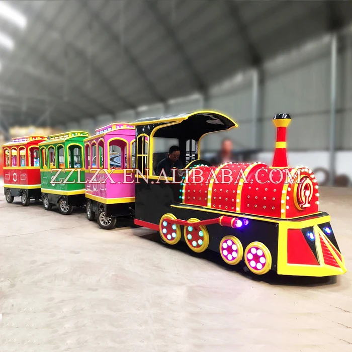 Hotfun Amusement Park Machine Equipment Outdoor Manufacturer Train Sets ...