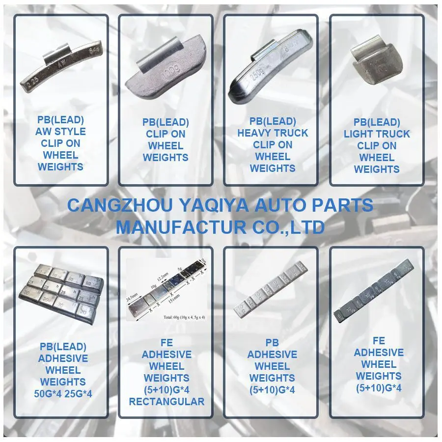 Hot Sale Fe Adhesive Wheel Balance Weights 1/2oz =14g Plastic Coated Wheel Weights Manufacture