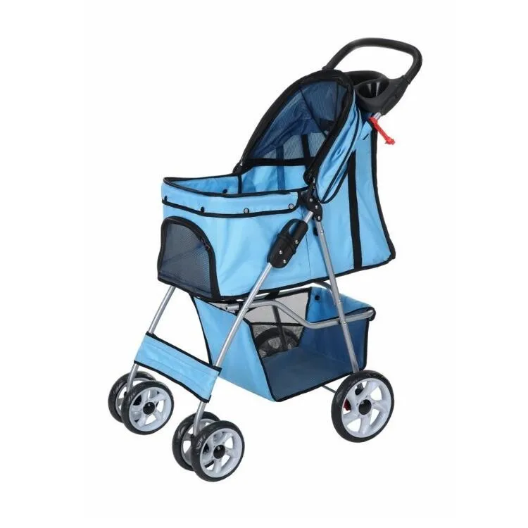 Wholesale Pet Dog Baby Stroller Carrier Collapsible Pet Travel