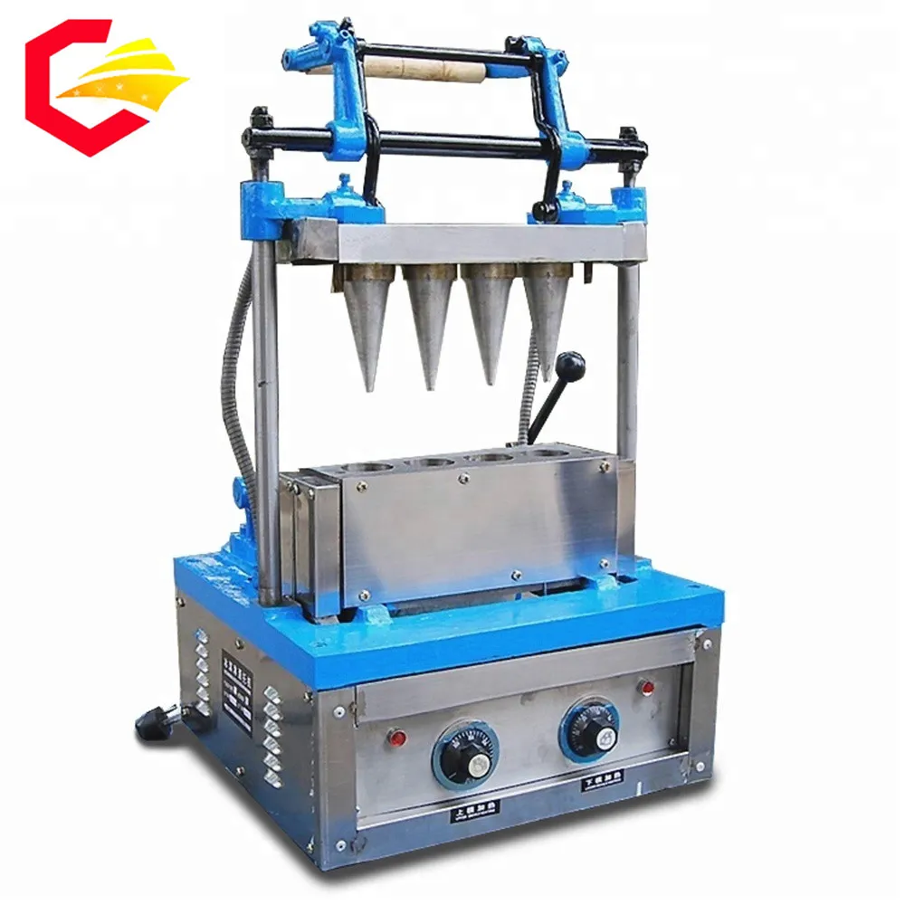 Hot Selling Ice Cream Wafer Cone Making Machine/ice Cream Biscuit Machine Cone - Buy Ice Cream 