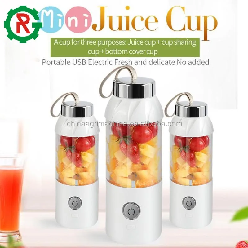 Fruit juice extractor travel blender bottle machine