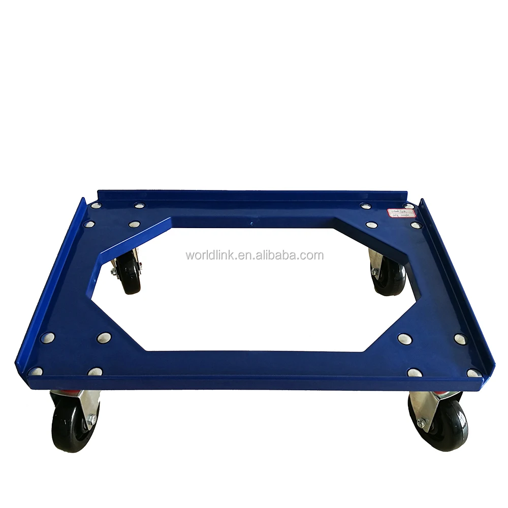 Hot Sale Easymoving Tote Crate Bin Box Abs Dolly Buy Round Moving Dolly,Furniture Dollies For