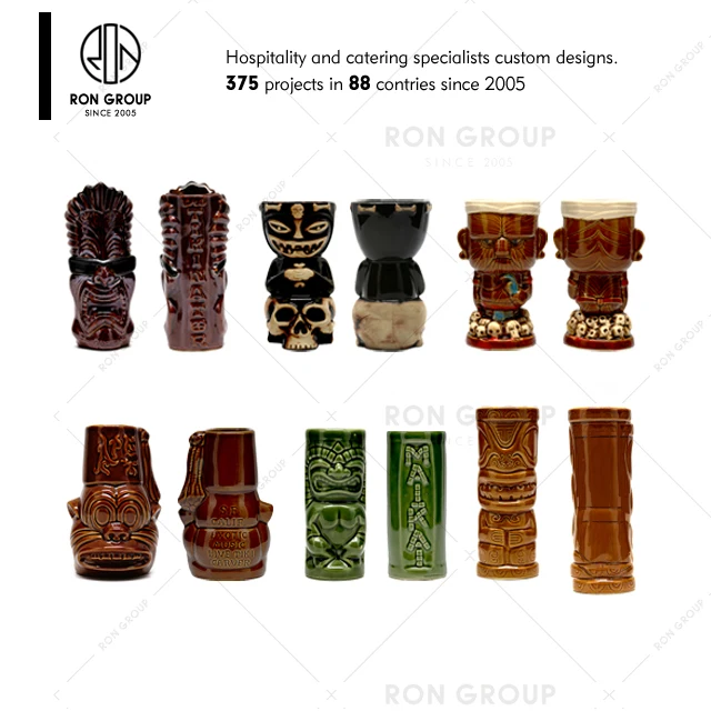 Wholesale High Quality Ceramic Tiki Mug For Restaurant Bar Buy