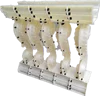 New Design for plastic concrete casting baluster mold plastic concrete forms