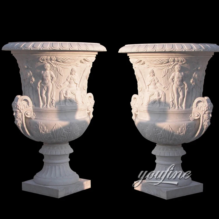 Wholesale White Marble Garden Urns Flower Pots And Urns Buy