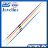 IAAF certification for high quality Crown sports equipment training and competition javelin for Aluminum Alloy