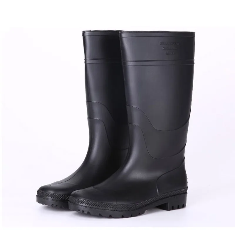 Anti Slip Oil Acid Alkali Resistant Waterproof Cheap Black Steel Toe ...