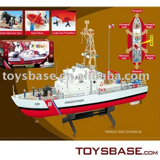 radio controlled coast guard cutter