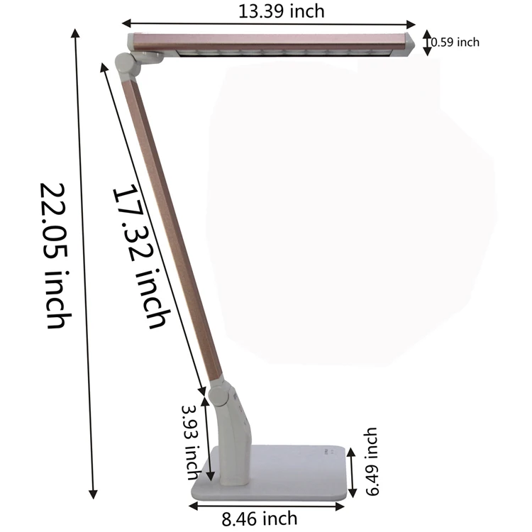High Lumen High Lux Led Desk Lamp Taobao Promotional Unique Feature