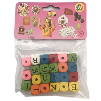 Cubo De Cuentas De Madera De Colores Con Inglés Letras Alfabeto Dados 10mm Buy Cuentas De Madera De Color Cubo Con Alfabeto De Letras Inglesas Dados