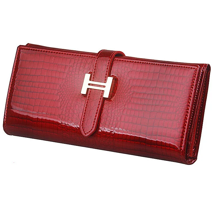 Bhw Purses Find Deals On Line At Alibaba New Women Purses Elegant Female Wallets Genuine Leather Wallet Las Brand Designer Crocodile Patent