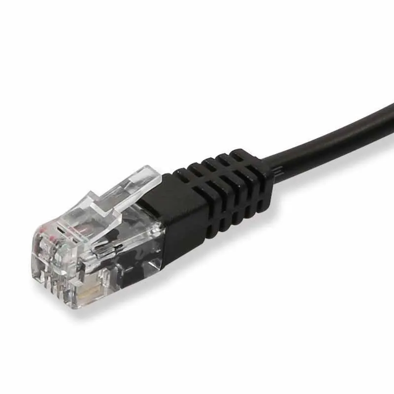 20cm Rj11 To Dual 3.5mm Headphone Female Converter Adapter Audio Cable