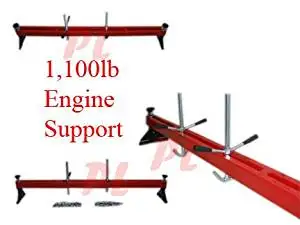 Wimmer 1100 Lbs 59 Engine Support Bar Dual Hook Transverse Lift Hook Cross Hoist Motor