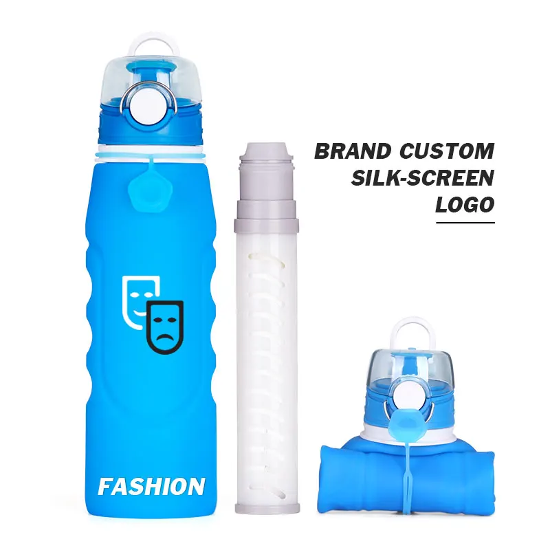 foldable Silicone water bottles