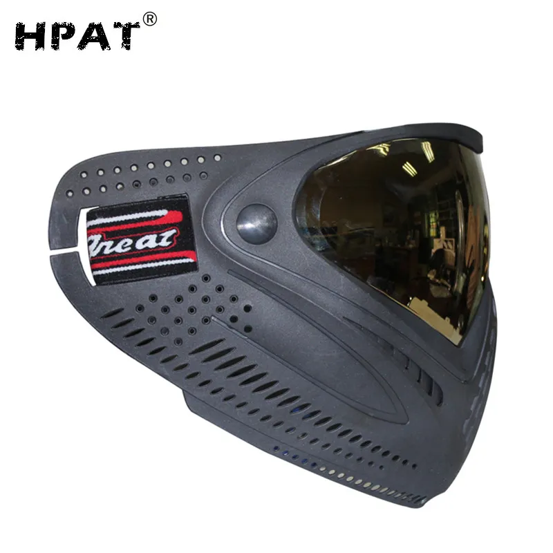 Anti Fog Paintball Full Face Mask With Dye I4 Thermal Lens Buy Anti