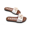 2019 Wholesale Casual Shoes custom slides Girl fancy sandals ladies flat shoes woman slippers
