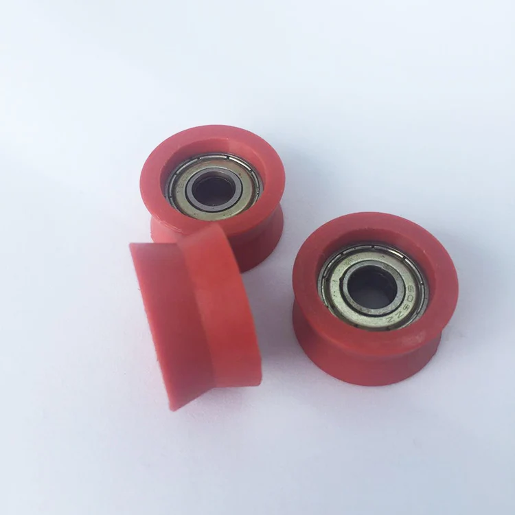 Cheap Price Nylon Pulley V Groove Small Bearing Wheel Rollers For