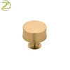 Custom Polished cabinet knob with gold plated knob and handle furniture knob for cabinet door
