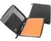 SMOOTH A4 Custom PU Leather Notebook Portfolio with Zipper