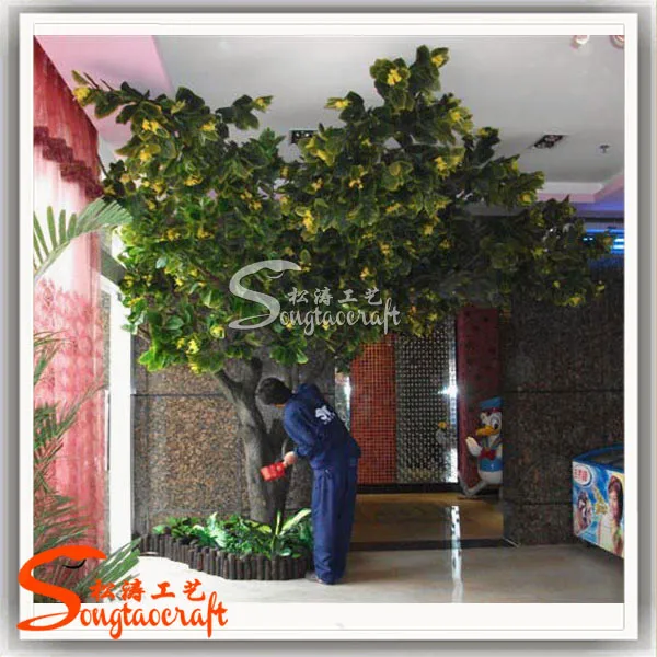 Life Size Artificial Trees Artificial Oak Tree Branches And Leaves On