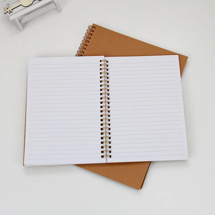 Guangzhou Notebook Manufacturer A5 Size 100 Sheets Thick Spiral Notebook For Promotion