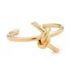 2019 Hot Knot Metal Bracelet Cuff Copper Twisted Gold Plated Body Bracelets Bangle For Women