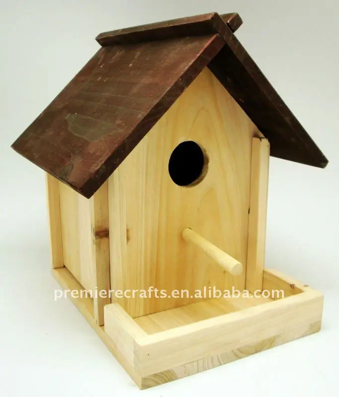 Diy Wooden Bird House And Bird Feeder Buy Wooden Bird House Bird