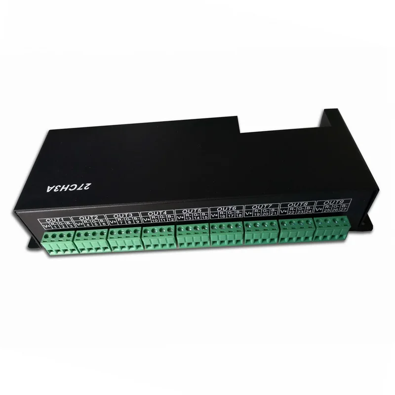 YM-BC216 artnet to DMX/SPI WS2812 WS2811 WS2801dmx artnet controller dmx led pixel controller